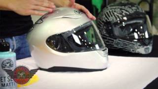 How To Clean amp Protect Motorcycle Helmets  Chemical Guys Jet Seal [upl. by Bowen]