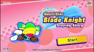 Kirby Star Allies Guest Star Blade Knight Staying Sharp [upl. by Pirali874]