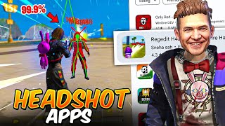 Trying HEADSHOT TOOL APPS from Playstore  freefire [upl. by Nerok]