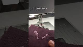 Embroidery stitches 💕 embroidery embroiderymachine pfaffquiltexpression stitching viralshort [upl. by Addison]