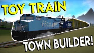 BUILDING A TOY TRAIN WORLD amp RIDING TRAINS  Train Frontier Classic Gameplay  Toy Train Game [upl. by Preciosa]