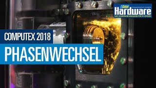 Roman  der quot8auerquot  Hartungs neues Phasenkühlsystem  Computex [upl. by Darraj259]