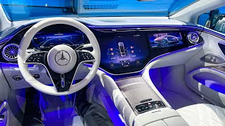 2022 NEW Mercedes EQS Full Interior Walkaround Mercedes Benz EQS Interior Ambiente [upl. by Burty441]