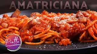 🍝 Pasta allAmatriciana 🇮🇹  Ricetta Originale  con Flavia Diamante [upl. by Crissy]