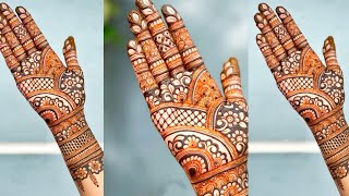 mehndi designs  mendini design  cone designs  mehandi design  mehdi ka dizain  madhi ke design [upl. by Cost36]