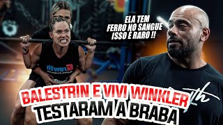 JULIO BALESTRIN E VIVI WINKLER TESTARAM A BRABA NA AREA 51 [upl. by Eissat]