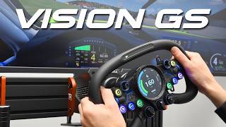 Moza Racing Vision GS  A Modern Sim Steering Wheel [upl. by Haldas341]