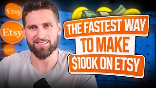 The fastest way to make 100k on Etsy  ANYONE can do this [upl. by Skippy]