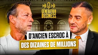 Christophe Rocancourt Dorphelin à Millionnaire de Prisonnier à Business Man  Génération Business [upl. by Asyral]