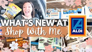 WHATS NEW AT ALDI  SHOP WITH ME  SPRING 2024 ALDI FINDS [upl. by Rowland512]