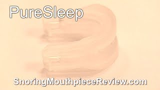 PureSleep  Snoring Mouthpiece Review  Actual Results 4K [upl. by Sug]