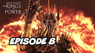 Lord Of The Rings Rings Of Power Episode 8 Finale FULL Breakdown Sauron Explained and Easter Eggs [upl. by Hseyaj]