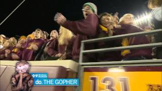 quotDo the Gopherquot Dance Gopher Football vs UNLV 82913 [upl. by Kaltman]