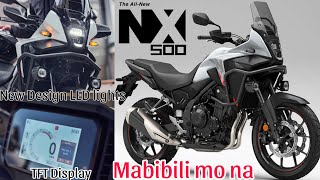 Honda NX 500  Available na Mas Pinaporma at Dinagdagan ng Safety Features Magkno Price [upl. by Atoel]