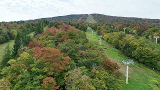 Stratton Mountain Fall Foliage Tracker  September 18 2024 [upl. by Assirram243]