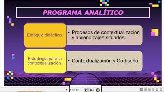 Programa sintético vs programa analítico [upl. by Rollin]