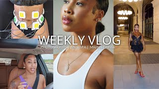 Weekly Vlog 1  Nails Med Spa Maintenance [upl. by Ayotna269]