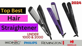 Best Hair Straighteners In India 2024  Phillips Ikonic Vega Havells Straightener Buying Guide [upl. by Ruckman]