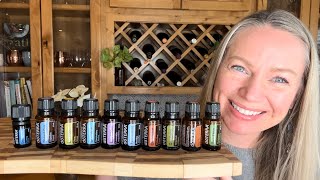 Top 10 Essential Oils for Beginners  doTERRA Basics [upl. by Odnumde]