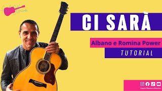 Ci Sarà  Albano e Romina  Chitarra  Accordi e Ritmo [upl. by Montagna]