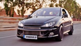 Peugeot 206 Turbo 450hp Diamantis Racing  Autokinisimag [upl. by Hirsh]