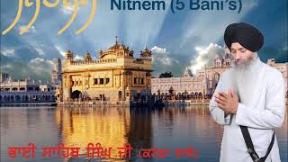 Japji Sahib Full  ਜਪੁਜੀ ਸਾਹਿਬ Bhai Sahib Singh BhaiSahibSingh [upl. by Sonitnatsok]