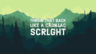 Scrlght  Throw That Back Like A Cadillac Lyrics TikTok Full Song [upl. by Aala343]