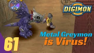 ONLY Virus type Digimon That Can Enter Grey Lord Mansion  Lets Play Walkthrough 61  PS1 [upl. by Akinihs26]