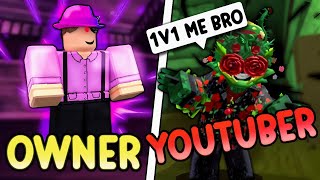 MINITOON VS ERNIEC3 in Roblox PIGGY Owner VS Youtuber [upl. by Doelling]