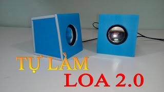 Hướng dẫn làm Loa di động 20 mini tự làm loa PC Laptop cho riêng mình [upl. by Sunday435]