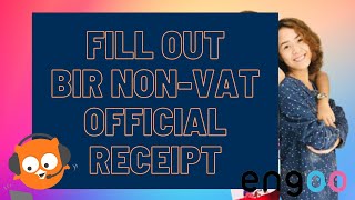 FILLING OUT NONVAT BIR OFFICIAL RECEIPT ATP  BIR COMPLIANCE  Teacher Ana Lou [upl. by Orabla]