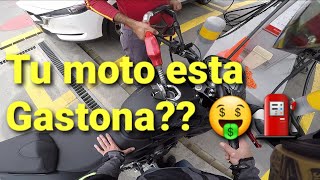 Como calcular el consumo exacto de gasolina de tu moto ⛽ [upl. by Tterej]