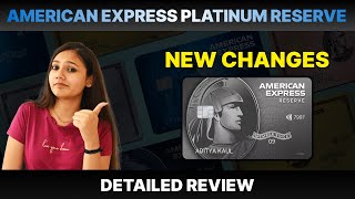 American Express Platinum Reserve Credit Card Review 2024 Detailed Features and Benefits [upl. by Assilanna]