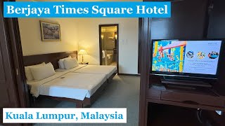 Berjaya Times Square Hotel Kuala Lumpur 2024  5 Star Hotel  Room Tour  Quick Review [upl. by Cassandra]