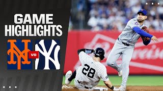 Mets vs Yankees Game Highlights 72424  MLB Highlights [upl. by Aisa]