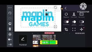 Maplin Games Logo Remake KineMaster Speedrun Be Like 👍 [upl. by Atsirt]