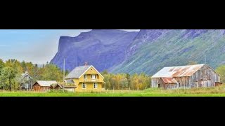 Törfoss kvengård Storslett Norge [upl. by Necyla]