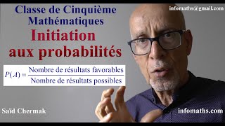 MATHS EN CINQUIÈME INITIATION AUX PROBABILITÉS [upl. by Vitek]