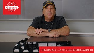 Avantone Pro  Chris LordAlge and the CLA200 Studio Reference Amplifier [upl. by Aleahpar483]