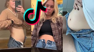 Foodbaby Bloated Unbuttoned Part 8 TikTok Compilation [upl. by Nitin]