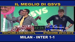 QSVS  I GOL DI MILAN  INTER 11  TELELOMBARDIA [upl. by Moselle]