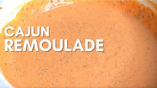 HOW TO MAKE REMOULADE  HOW TO MAKE CAJUN REMOULADE [upl. by Anilave650]