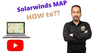 How to create Solarwinds MAP using SolarWinds Atlas orion maps solarwinds [upl. by Letisha]