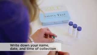 Hormone Testing Saliva Collection [upl. by Shellie]