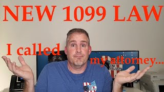 NEW 1099 LAW EXPLAINED [upl. by Freed]