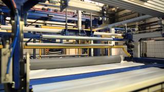 SPVC WATERPROOFING MEMBRANES TANDEM EXTRUSION LINE [upl. by Eberhart911]