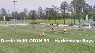 240504 Derde Helft ODIN59  Harkemase Boys [upl. by Acinoda]