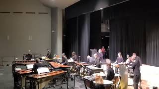 Jeffersonville Winter Percussion Ensemble performing their show Haunted [upl. by Kcirneh492]