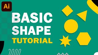 llustrator Tutorial  Shape Tools  RectangleRoundedEllipsePolygonStar Tools  Malayalam [upl. by Sikleb]