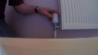 How to repair a thermostatic radiator valve with a stuck pin [upl. by Jennilee]